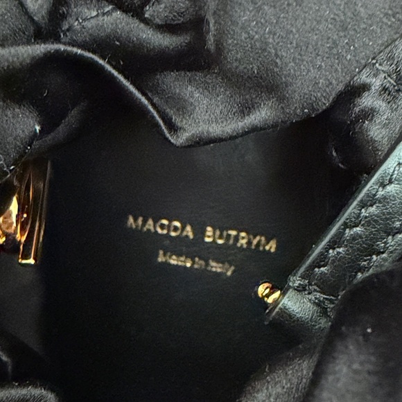 MAGDA BUTRYM BLACK ROSE PURSE - Picture 8 of 16